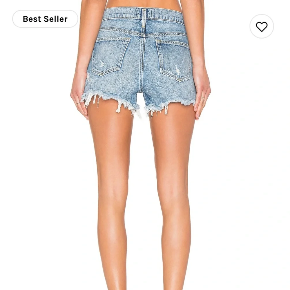Agolde Parker Vintage Cut Off Short - Picture 2 of 14